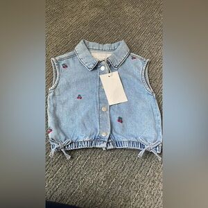 ZARA jean vest